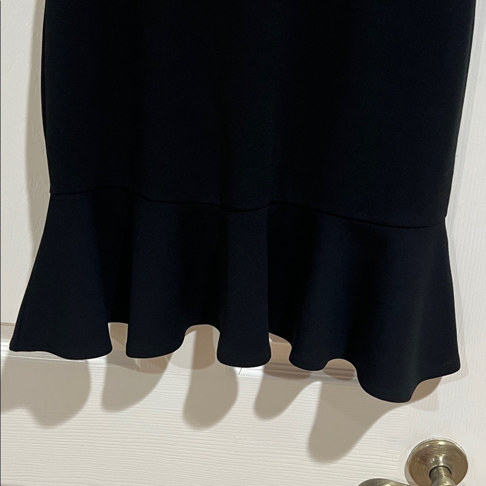 Bianca Black Ruffle Dress - Picture 2 of 3